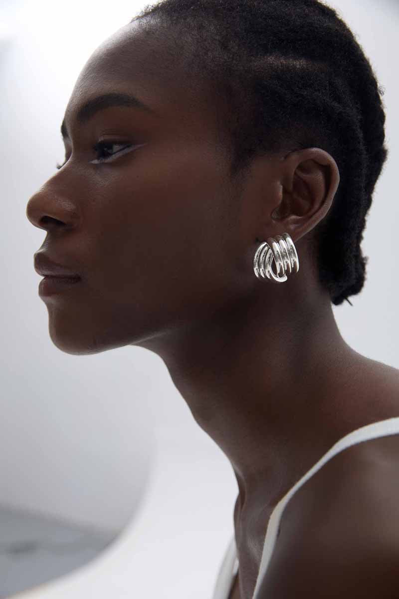 Eternal Cross Statement Earrings