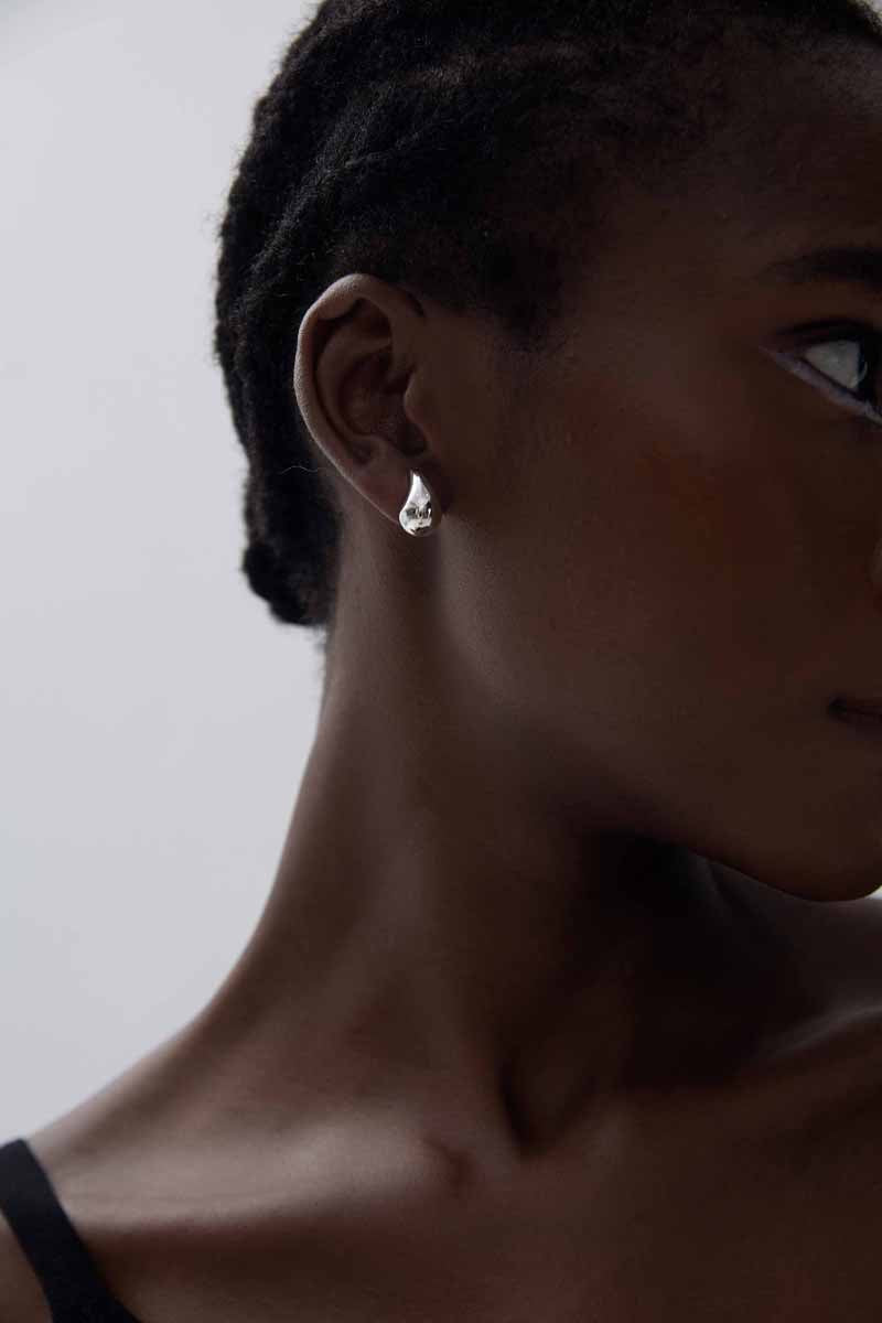 Golden Dew Stud Earrings