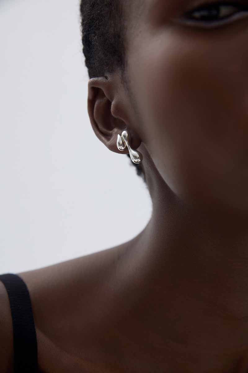 Celestial Waters Statement Earrings
