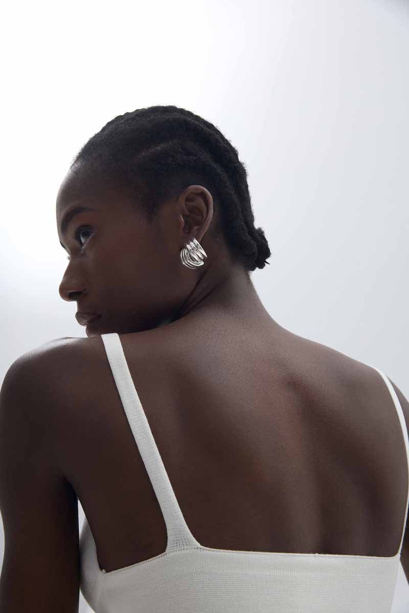 Eternal Cross Statement Earrings