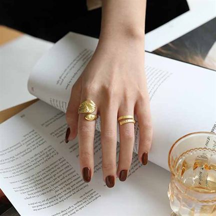 Ebb & Flow Adjustable Ring
