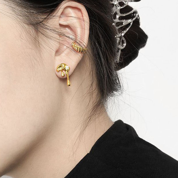 Lava Grace Dangling Earrings