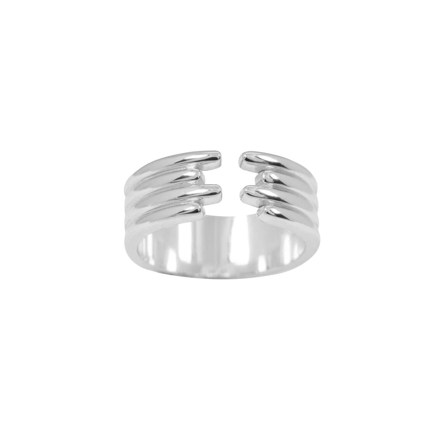 Geometric Serenity Ring