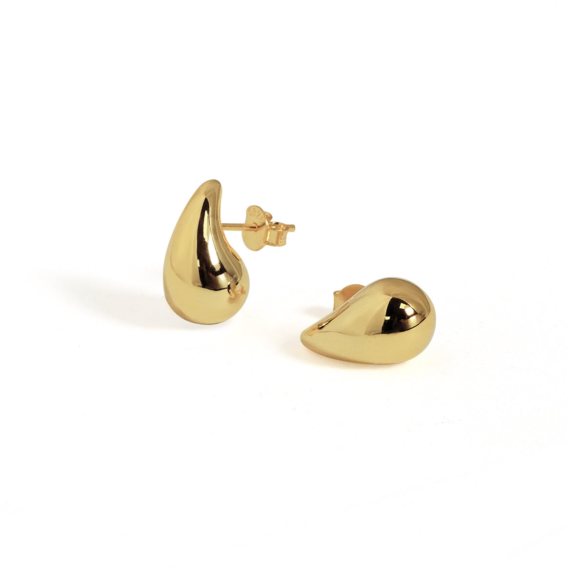 Golden Dew Stud Earrings