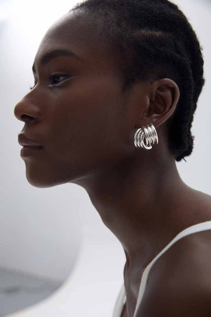 Eternal Cross Statement Earrings