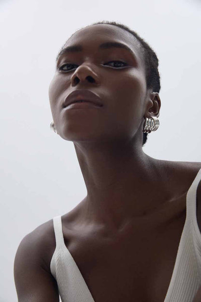 Eternal Cross Statement Earrings