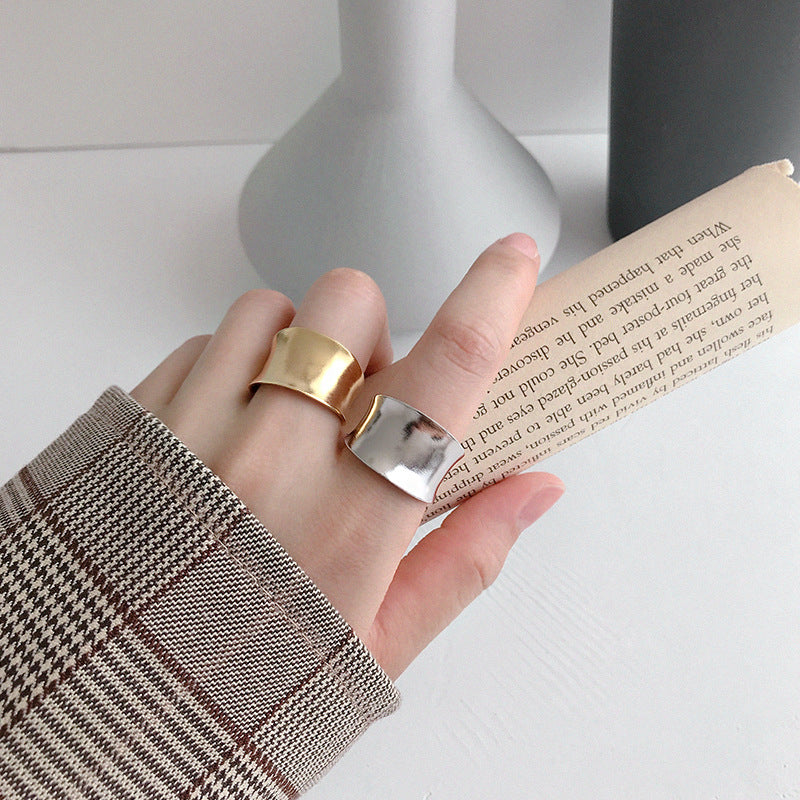 The Bold Embrace Office Irregular Wide Ring