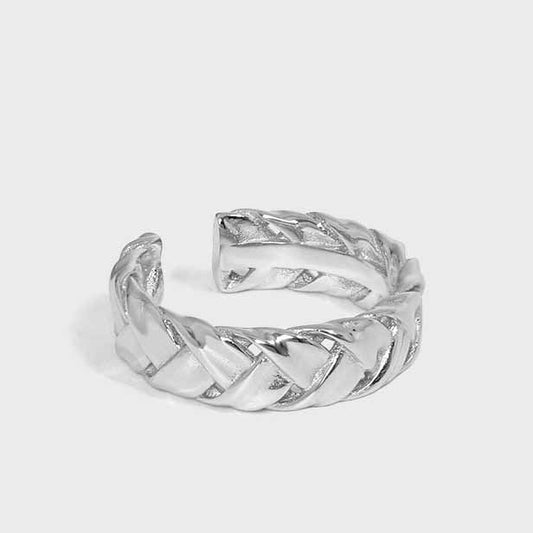 Knit of Elegance Adjustable Ring
