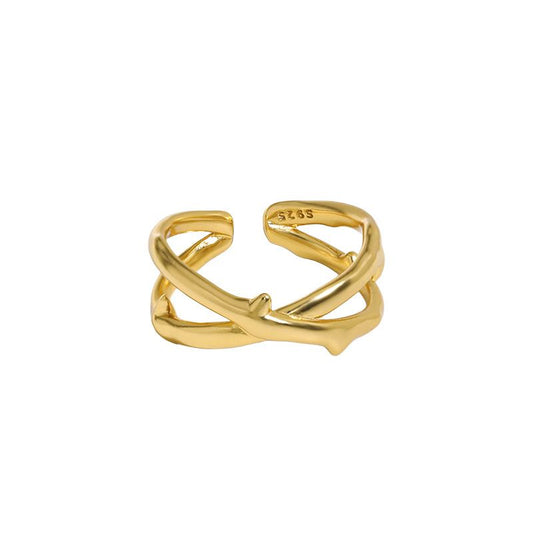 Timeless Cross Adjustable Ring