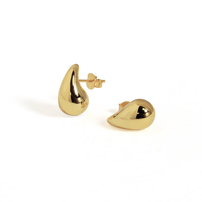 Golden Dew Stud Earrings